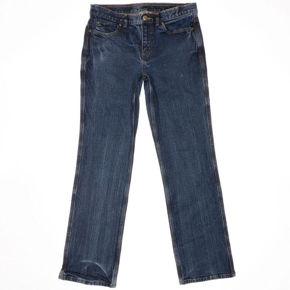 Duluth Jeans Womens Size 6 Blue Mid Rise Bootcut Denim Measures 31 x 30 - Picture 1 of 9